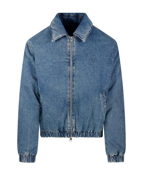 25SS 아미 데님 자켓 HJK043 DE0046 480 USED BLUE