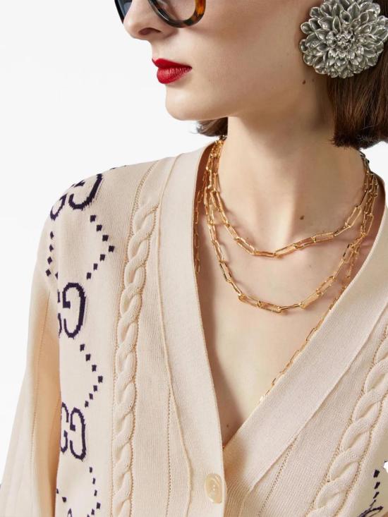  구찌 가디건 742989XKC6F beige - GUCCI