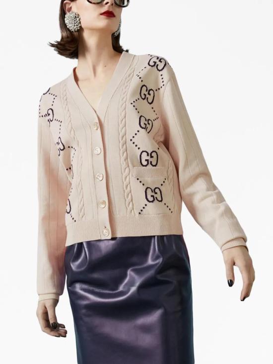  구찌 가디건 742989XKC6F beige - GUCCI