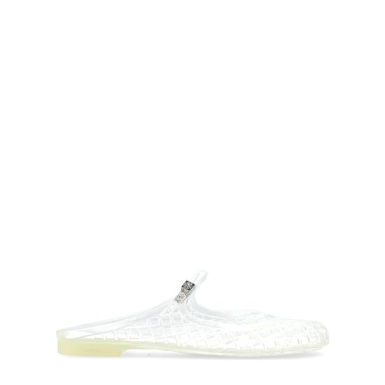 25SS 토리버치 뮬/슬리퍼 163189 100 CLEAR SILVER