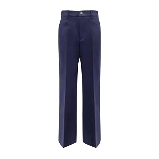 25SS 구찌 엠브로이더 코튼 트라우저 818526Z7AK9 4026 CLASSIC BLUE