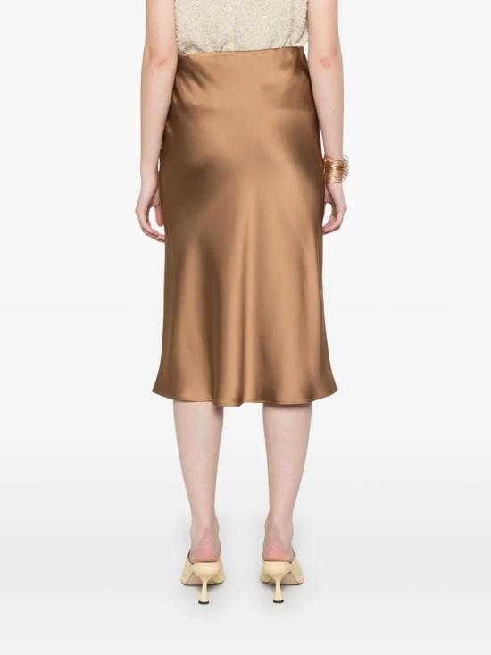  에르노 미디 스커트 GN000052D12506 caramel - HERNO