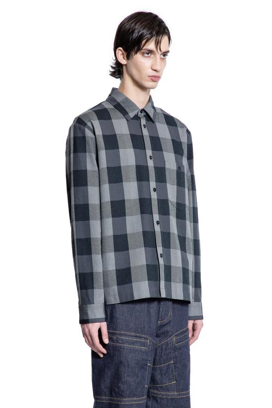  몽클레어 긴팔 셔츠 2F00002M5950F99 Grey - MONCLER