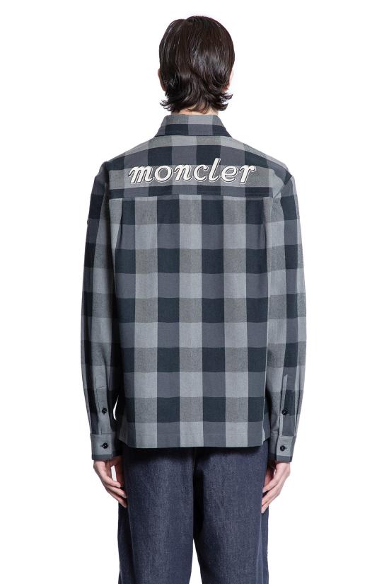  몽클레어 긴팔 셔츠 2F00002M5950F99 Grey - MONCLER