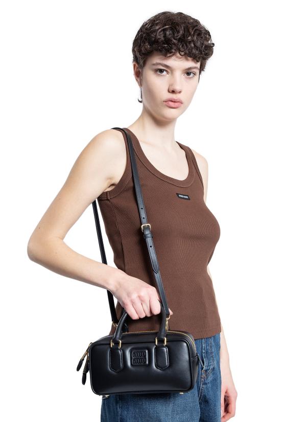  미우미우 가방 5BB142ACR3F0002 Black - MIU MIU