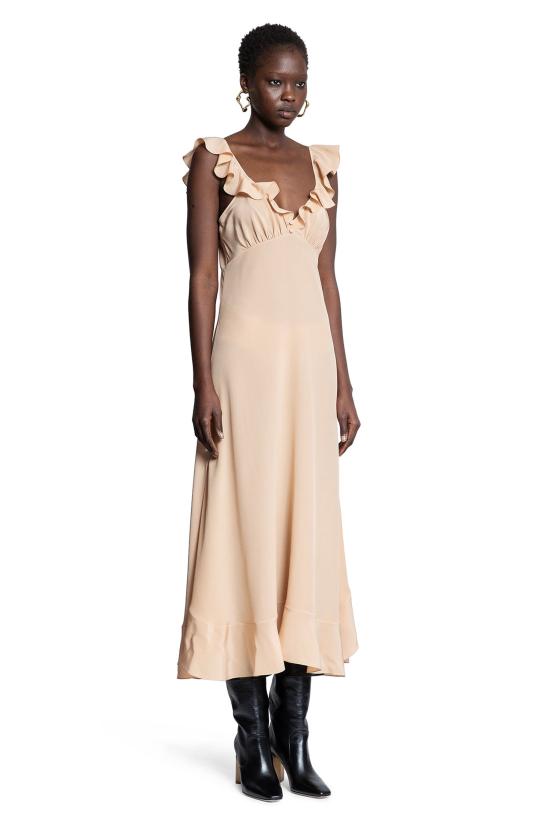  끌로에 롱 원피스 CH25SRO29125285 Brown - CHLOE