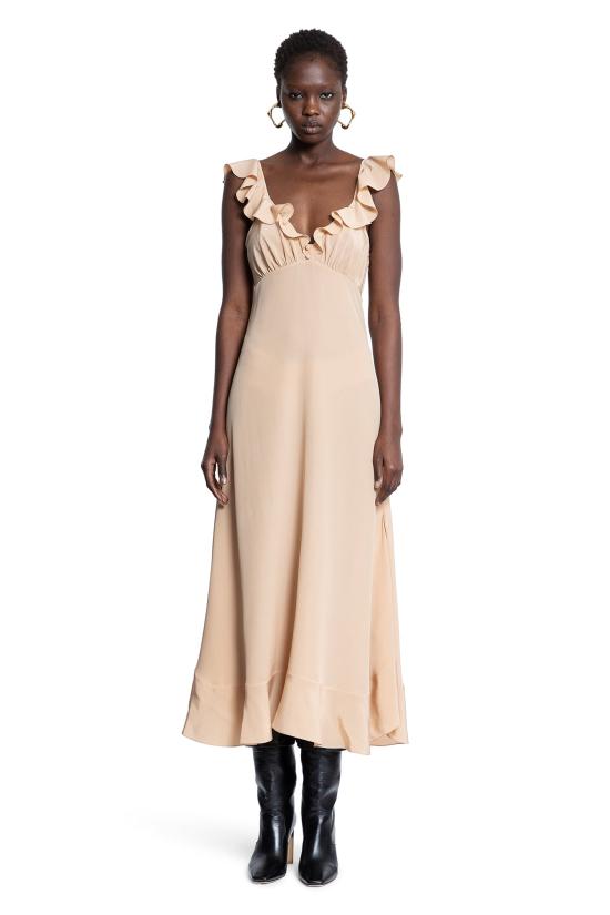  끌로에 롱 원피스 CH25SRO29125285 Brown - CHLOE