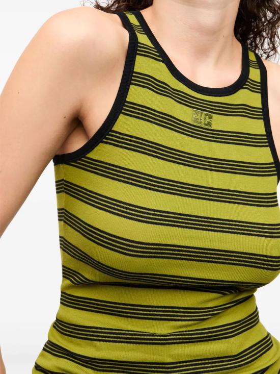  가니 민소매 티셔츠 T4188 - GANNI