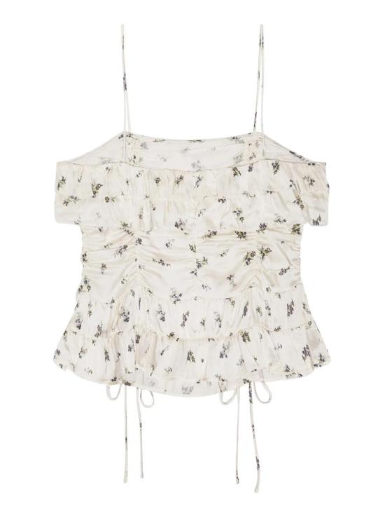  가니 민소매 티셔츠 W0274 - GANNI