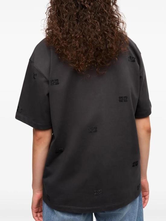  가니 반팔 티셔츠 T4177 black - GANNI