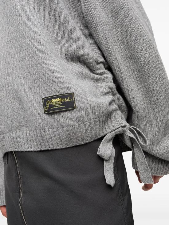  가니 스웨터 K2488 grey - GANNI