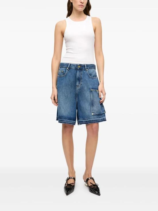  가니 숏팬츠 J1702 indigo - GANNI