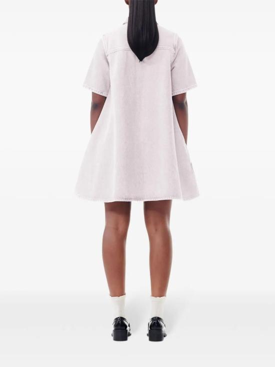  가니 숏 원피스 J1524 pink - GANNI