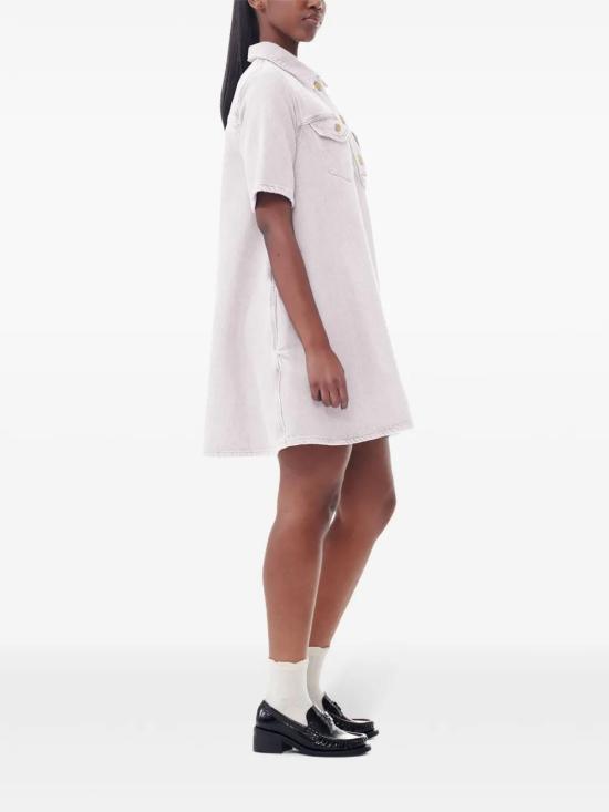  가니 숏 원피스 J1524 pink - GANNI