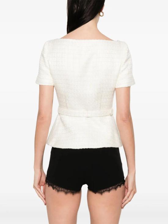  셀프 포트레이트 블라우스 SS25148T - SELF PORTRAIT