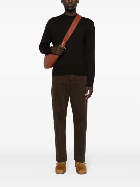  르메르 스웨터 TO1195LK087 brown - LEMAIRE