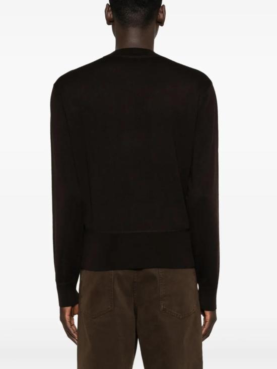  르메르 스웨터 TO1195LK087 brown - LEMAIRE