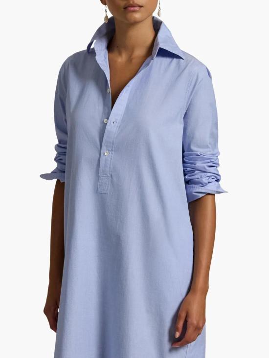  폴로 랄프로렌 롱 원피스 211962118001 blue - POLO RALPH LAUREN