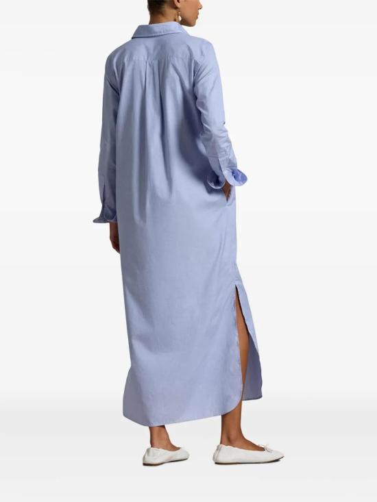  폴로 랄프로렌 롱 원피스 211962118001 blue - POLO RALPH LAUREN