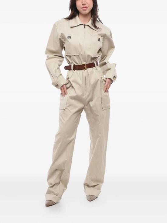  생로랑 점프수트 785813Y9I22 beige