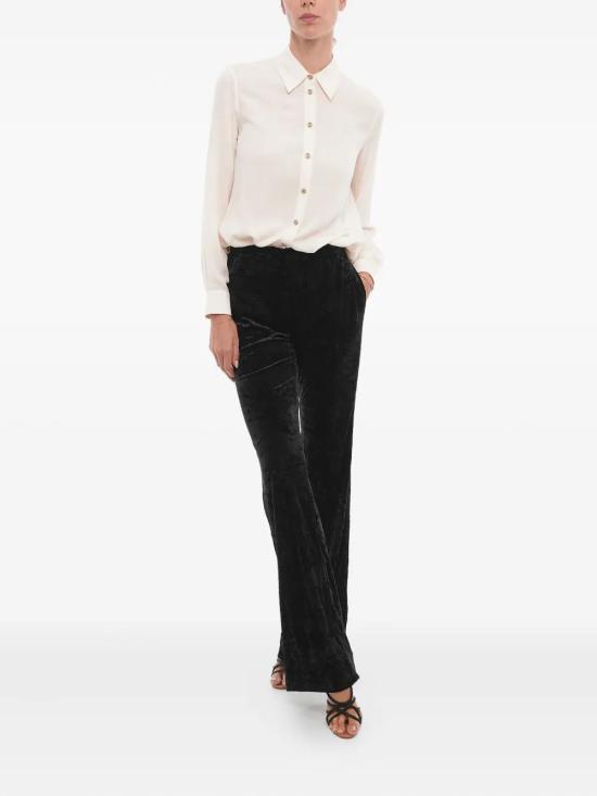  생로랑 스트레이트 팬츠 718974Y5F61 black - SAINT LAURENT