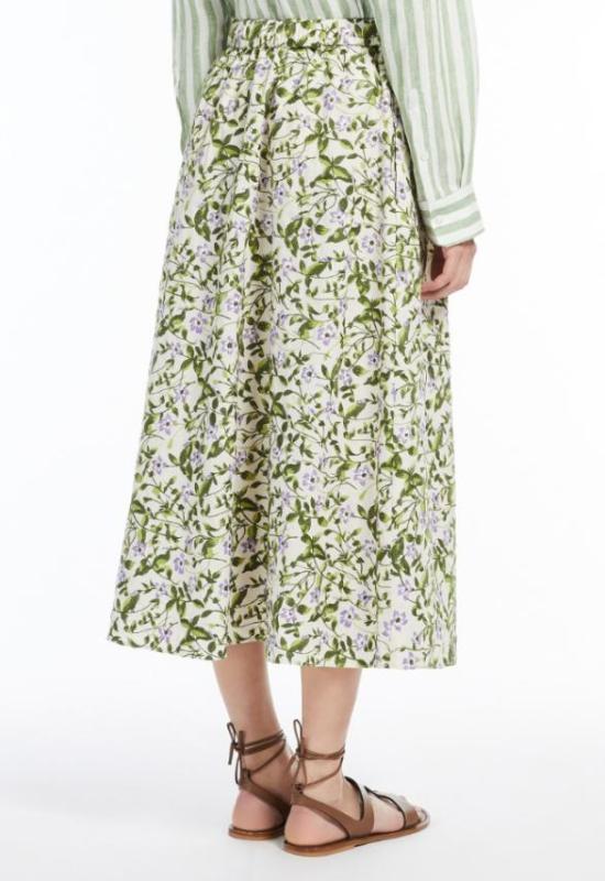 25SS 위켄드막스마라 롱 스커트 2515101092600 012 ecru - WEEKEND MAX MARA