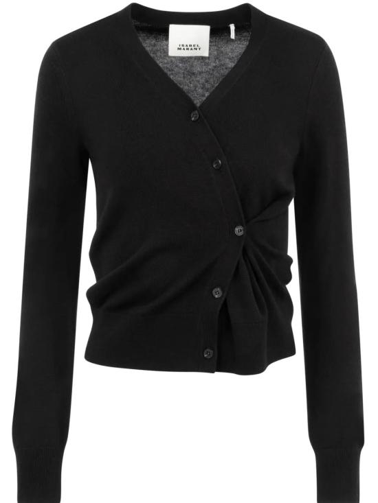  이자벨마랑 긴팔 티셔츠 CA0100FAC1L04I black