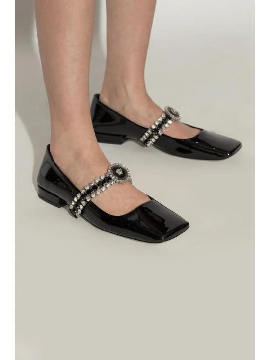  베르사체 플랫 슈즈 1017229D2VE black - VERSACE