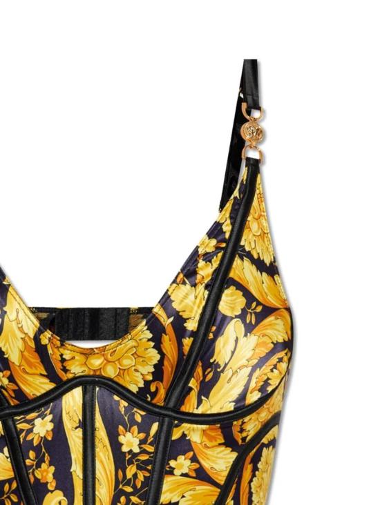  베르사체 바디수트 티셔츠 10148041A09498 - VERSACE