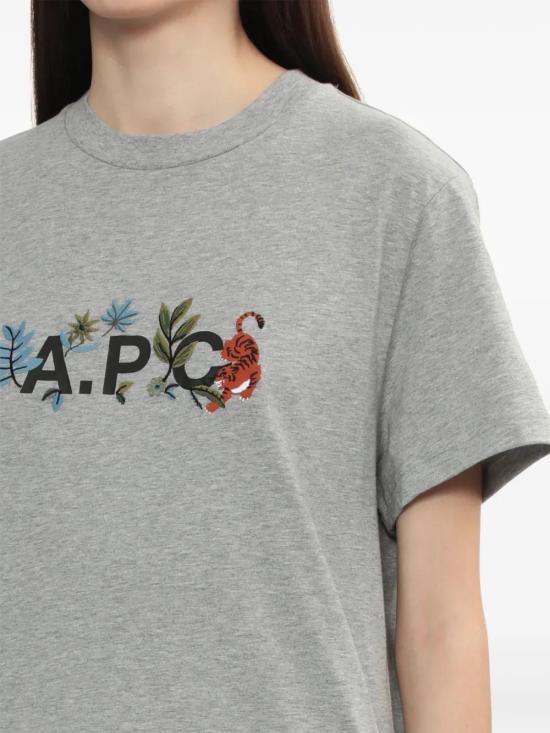  아페쎄 반팔 티셔츠 COBQXM26497 - A.P.C.