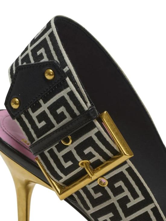  발망 힐/펌프스 DN0UH068LVWBGFE black - BALMAIN