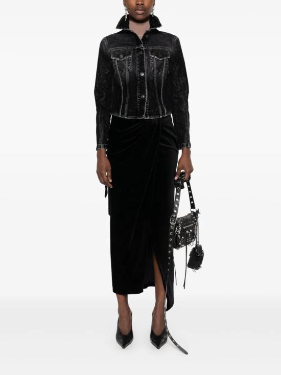  발렌시아가 데님 자켓 831697TSW65 black - BALENCIAGA