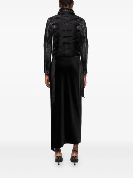  발렌시아가 데님 자켓 831697TSW65 black - BALENCIAGA