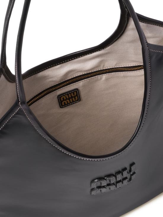 25FW 미우미우 숄더백 5BG231VMLN2CRW F0002 NERO - MIU MIU