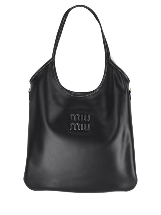 25FW 미우미우 숄더백 5BG231VMLN2CRW F0002 NERO - MIU MIU