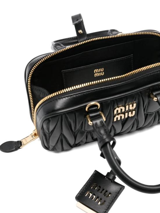 25FW 미우미우 토트백 5BB148VOONAN88 F0002 NERO - MIU MIU