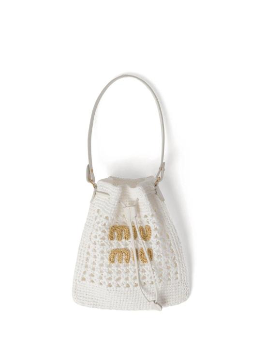 26FW 미우미우 토트백 5ND0162DO1 F0965 BIANCO NATURALE