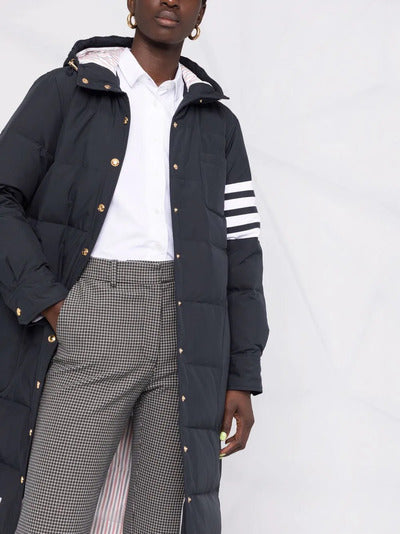 25FW 톰브라운 미디 원피스 FOD025X05222 415 NAVY - THOM BROWNE