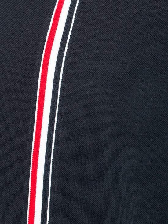 25FW 톰브라운 반팔 티셔츠 MJS056A00050 415 NAVY - THOM BROWNE