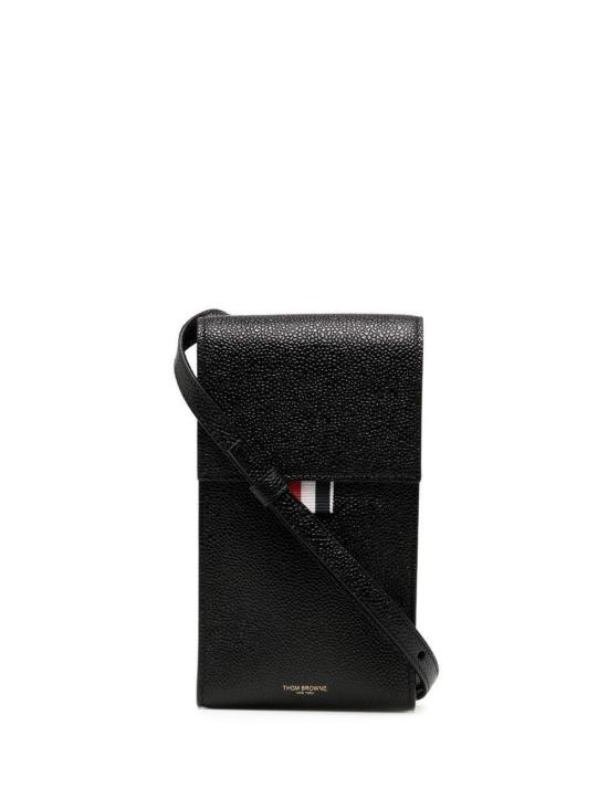 25FW 톰브라운 스트랩 휴대폰 홀더 핸드폰 액세사리 MAC113A00198 BLACK