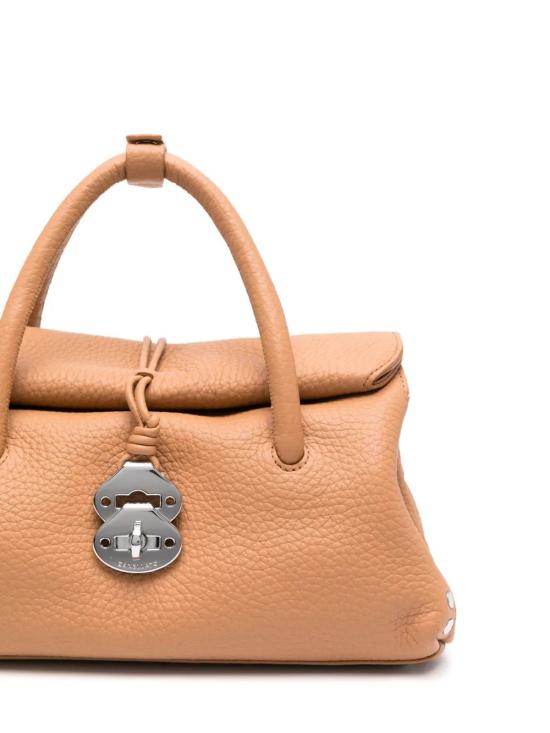 25FW 자넬라토 토트백 0687501120000S Z0231 BROWN AMARETTO - ZANELLATO