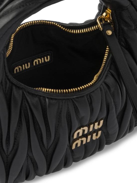 25FW 미우미우 토트백 5BP078VOOOAN88 F0002 NERO - MIU MIU