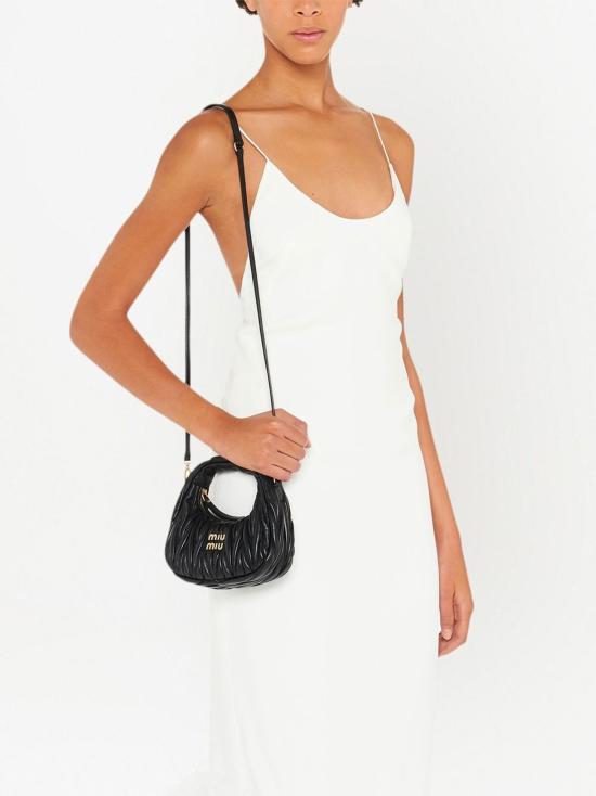 25FW 미우미우 토트백 5BP078VOOOAN88 F0002 NERO - MIU MIU