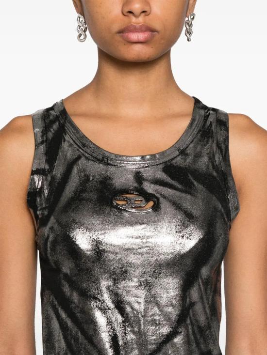  디젤 민소매 티셔츠 A152840WFBW silver - DIESEL