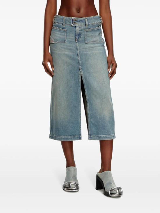  디젤 미디 스커트 A1372909J55 blue - DIESEL