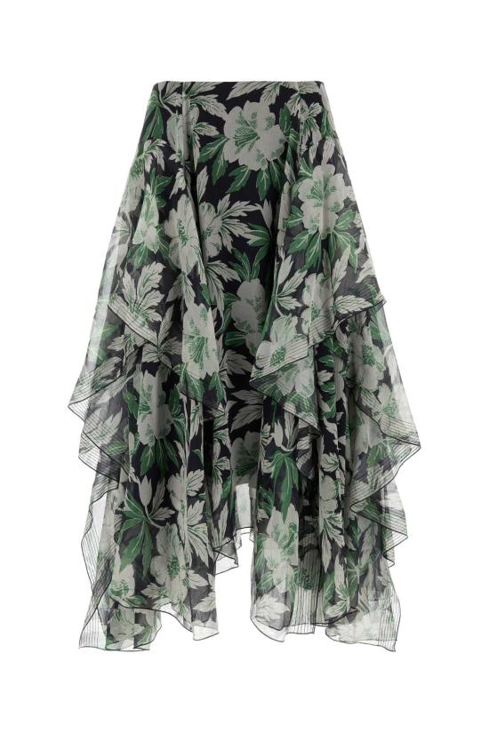 25SS 로에베 스커트 S540Y08XBG MULTICOLOR Floral