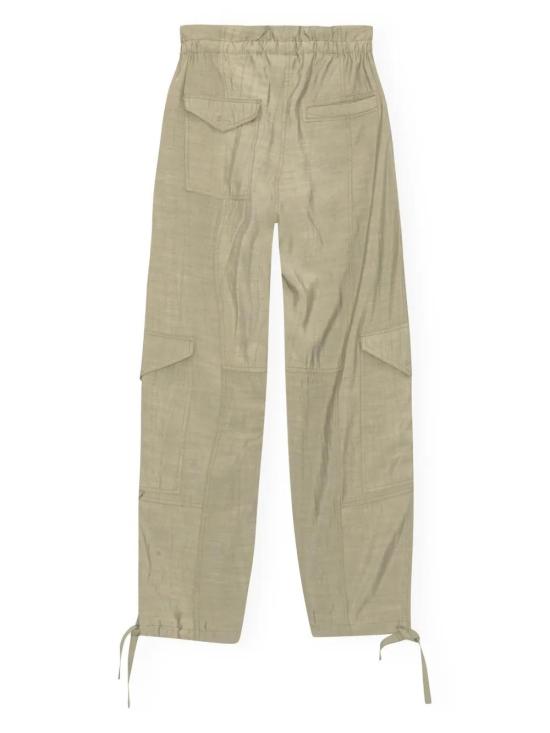  가니 스트레이트 팬츠 F8873 khaki - GANNI