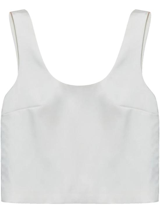  셀프 포트레이트 민소매 티셔츠 RS25021TW white