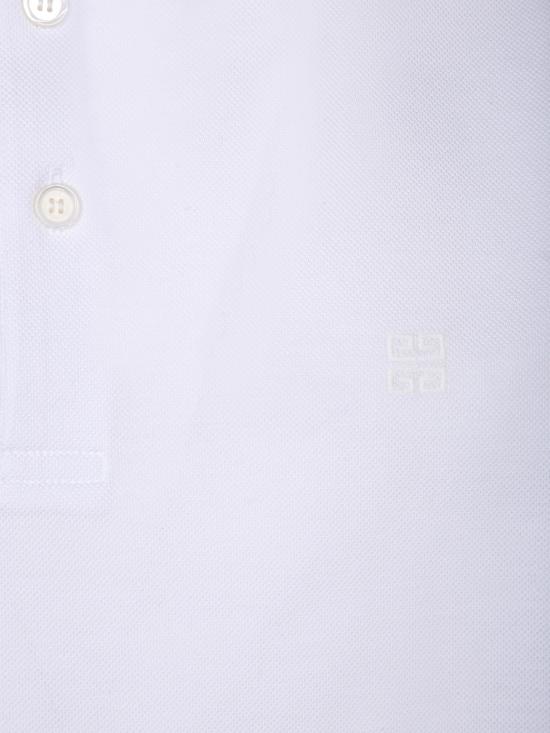  지방시 폴로 티셔츠 BM71KR3YCD 100 WHITE DOM - GIVENCHY