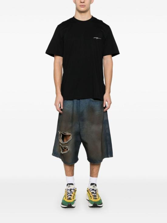 25SS 엠에스지엠 반팔 티셔츠 3840MM14125700299 BLACK DOM - MSGM